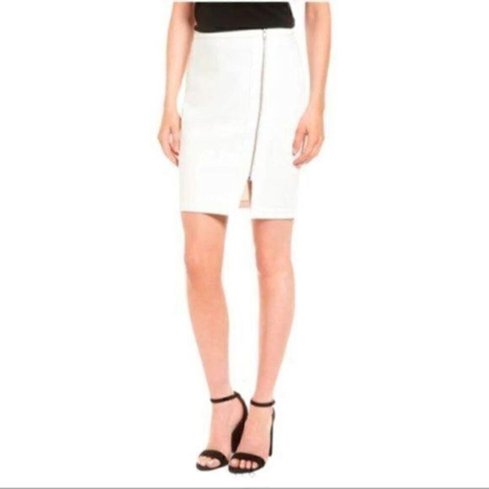 Cupcakes and Cashmere White Pencil Skirt Extra Small NWT
